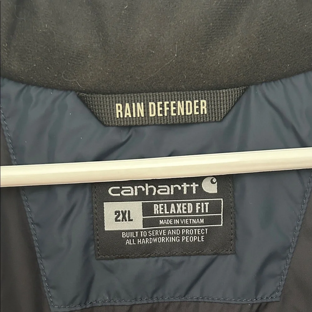 Carhartt Men's Dark Blue Quilted Vest - Picture 3 of 3